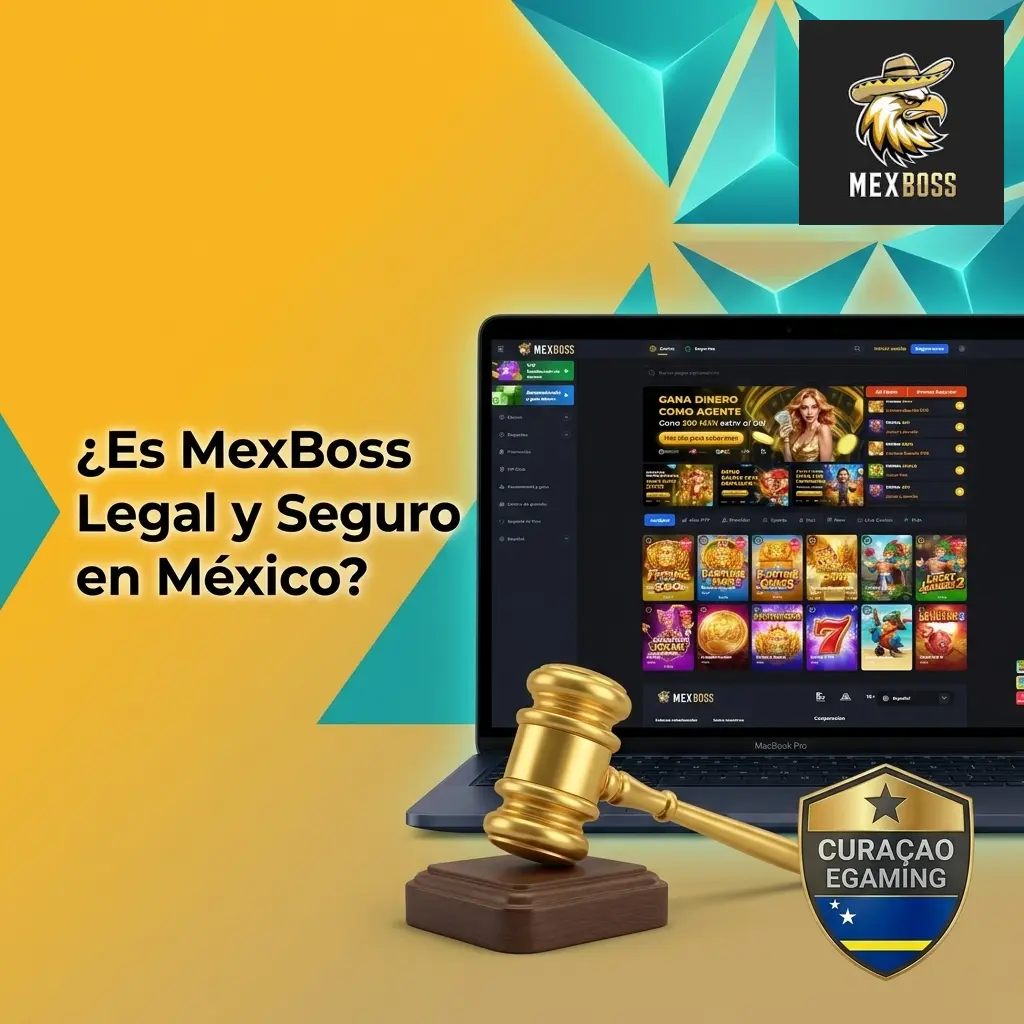 MexBoss casino legal en México con licencia Curaçao, cifrado SSL 256 bits y proveedores certificados como Evolution Gaming