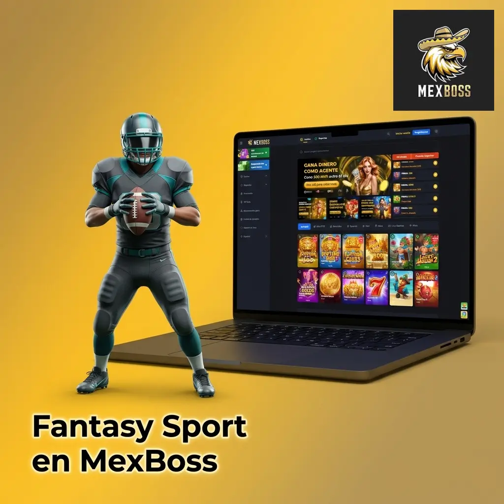 Equipo virtual de Fantasy Sport en MexBoss con fútbol, NBA, MLB, NFL y NHL para ganar premios en efectivo