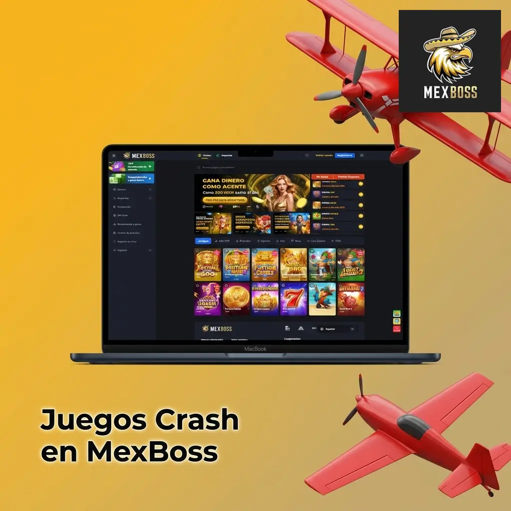 Juegos crash en MexBoss: Aviator, JetX y Crash con mecánicas provably fair y multiplicadores para jugadores mexicanos