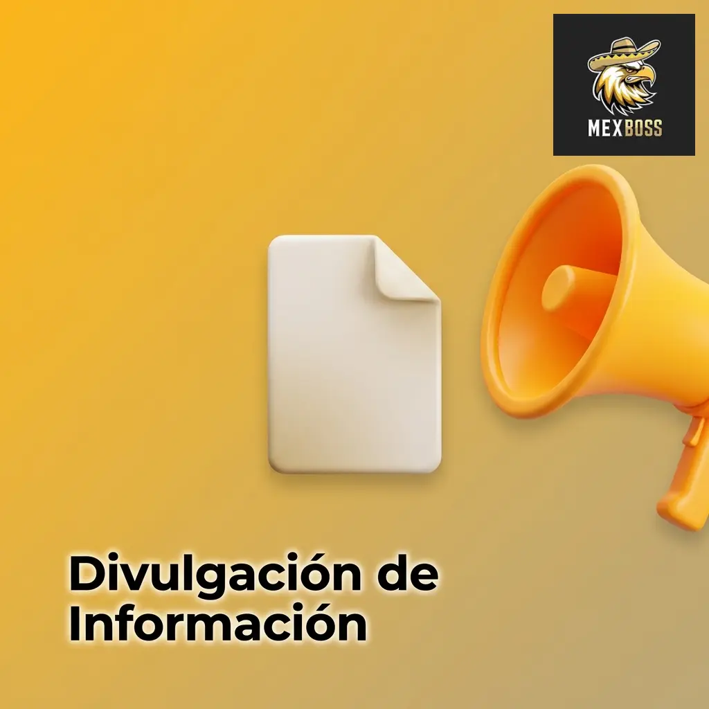 Política de divulgación de información personal en MexBoss: condiciones y circunstancias para compartir datos