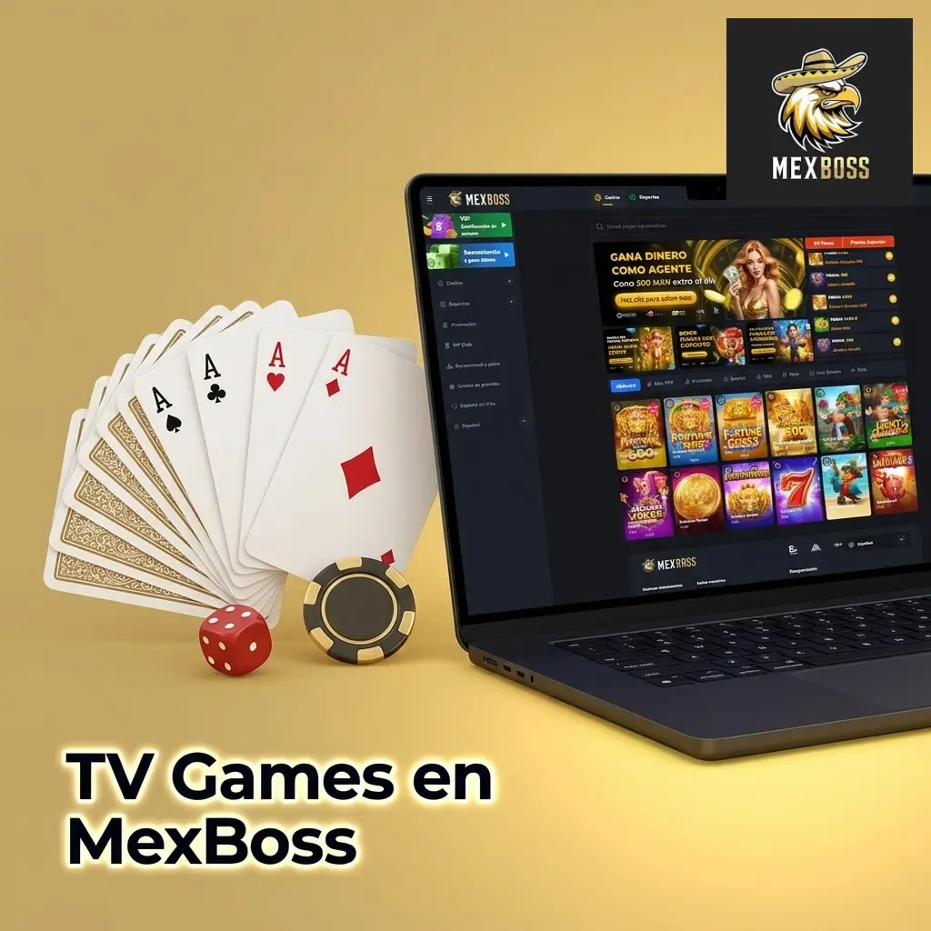 Juegos de TV en MexBoss: ruedas de premios, dados, Keno y lotería con apuestas en vivo las 24 horas